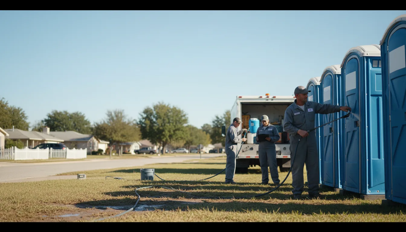 Long-Term Portable Toilet Rental in Pinehurst, GA near me
